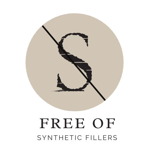 Free of Synthetic Fillers