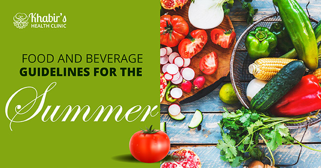 Foods and Beverages Guidelines in the Summer According to Ayurveda