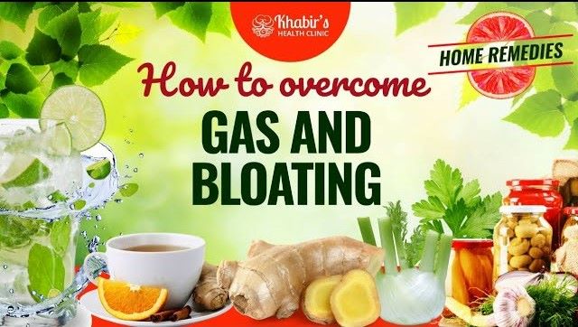How to naturally overcome gas and bloating