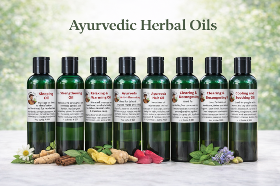 Ayurvedic Herbal Oils